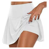 Shorts De Falda Fitness Short Tenis Ropa De Mujer