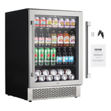 Refrigerador Comerial Bar Puerta De Vidrio 154 Lata Frigobar