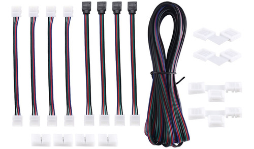 Cable De Extensión De Tira Led Rgb De 4 Pines (16,4 Pies) (5