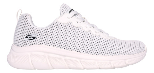 Tenis Skechers 117346wht Bobs B Flex Mujer