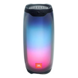 Bocina Portátil Jbl Pulse 4 Efecto Luz Led Bluetooth 3.6v Color Negro