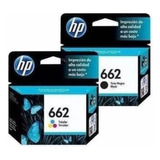 Cartuchos Hp 662 Negro & Hp 662 Tricolor Originales