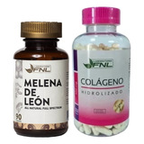 Promo Belleza: Melena De Leon 90 Cap + Colageno Hidrolizado