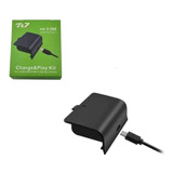 Bateria E Cabo Carregador Controle Xbox One Charge Play Kits