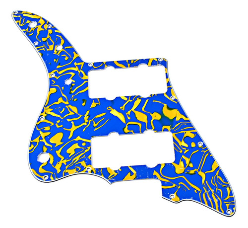 1 Peça Guitar Pickguard Para Jazz Master Guitar Pickguard-fs