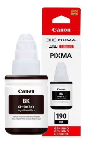 Tinta 190 Black Original Canon