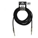 Cable Instrumento Kirlin Iwcx-261pnq Bk 6mt Guitarra Bajo