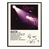 Cuadro Queen Album Music Tracklist Exitos Queen
