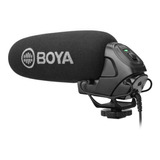 Microfone Boya Direcional P/ Câmera Profissional - By-bm3030