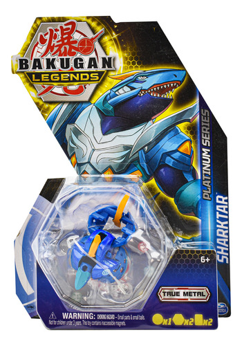 Bakugan Legends Sharktar Platinum Series Spin Master