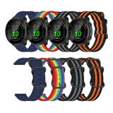 4 Correas De 20 Mm Y 22 Mm Para Garmin Amazfit Gtr Gts Bip