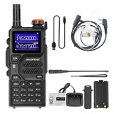 Manos Libres Walkie Talkie Baofeng 12w Uhf/vhf Usb C Lcd Ham