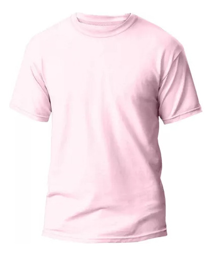 Camisa Básica Camiseta Masculina 100% Algodão Lisa Treino