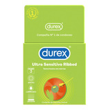 Preservativo Ultra Sensitivo Ribbed Durex
