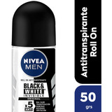 Desodorante Nivea Men Invisible B&w Roll On 50 Ml