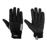 Guantes Moto Punto Extremo Softshell T/ Neoprene Full Fas Color Negro Talle Xl
