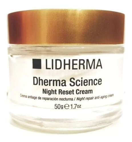 Lidherma Dherma Science Night Cream Reparador Nocturno 50gr