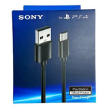 Cable De Carga Para Joystick Ps4 Sony Carga Rápida Micro Usb