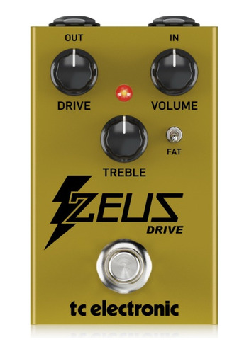 Pedal T.c. Electronics Zeus Drive Overdrive