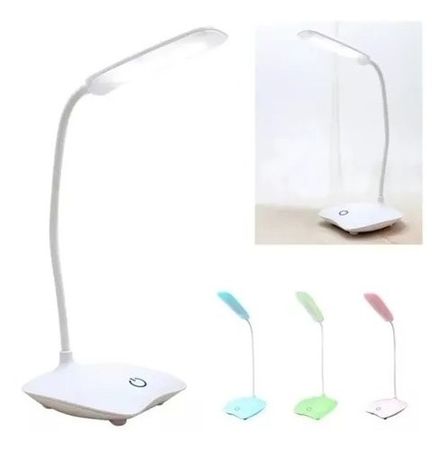 Lampara Luz Led Recargable Escritorio Portatil Niños Pc