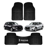 Juego De Tapetes Uso Rudo Plástico Mazda3 Premium 3 Piezas