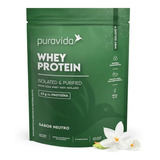 Suplemento Em Pó Whey Protein Isolado, Neutro Puravida  450g