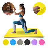 Colchonete Academia Leve 100x50cm 15mm Grosso Yoga Cross Eva