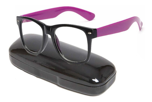 Lentes Antireflejante Hipster Computadora Armazon Rojos