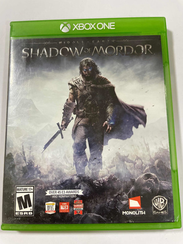 Middle Earth Shadow Of Mordor Xbox One