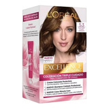 Tintura Excellence  Loreal 5.3 Castaño Claro Dorado