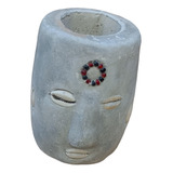 Casco Elewa ( Eshu )  Cemento Santeria