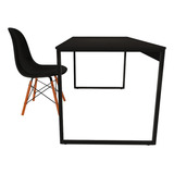 Conjunto Mesa Escrivaninha P/ Manicure 90x60 Minimalista