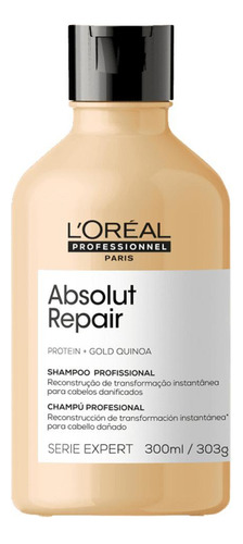  Shampoo Loreal Absolut Repair Gold Quinoa 300ml