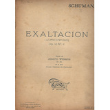 Partitura Original Tema Exaltación (aufschwung) De Schumann