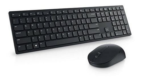 Kit Teclado E Mouse Sem Fio Dell Pro Km5221wbk Preto Abnt Pt