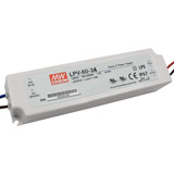 Fonte Chaveada Para Led 60w 24v-2.5a Lpv-60-24 - Mean Well