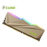 Memória Ram Cuso 16gb (2x8) 3600mhz Ddr4 Com Rgb