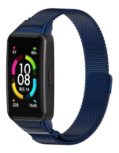 Huawei Band 6 Correa De Metal Premium + Envío + Mica Gratis