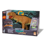 Dinossauro Jurassic Tiranossauro Rex Com Som Realista 48 Cm