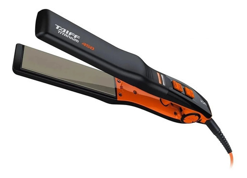 Plancha De Pelo Profesional Taiff Titanium 450 Color Naranja