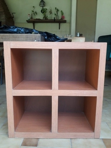 Cubículo/mueble/ Módulo Organizador 4 Compartimientos Madera