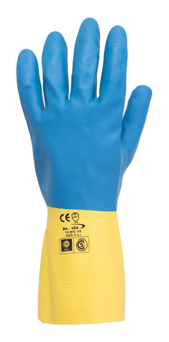 Guantes Látex Neoprene Químicos, Ácidos Y Más- Talle X L 