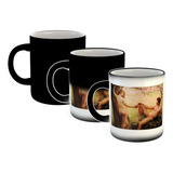 Taza Magica Adan Y Eva Biblia Pintura Ilustracion M4