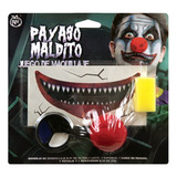 Maquillaje Disfraz Payaso Halloween De Maquillaje Evil Clown