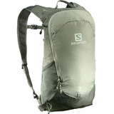 Mochila Salomon Trekking Trailblazer 10 Lts Running Comoda Color Gris