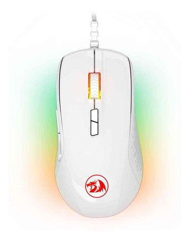 Mouse Gamer Redragon Stormrage Rgb Branco M718w-rgb