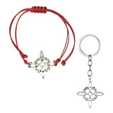 Nudo De Bruja Z Pulsera + Llavero Uso Rudo Curado-sesp