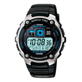 Reloj Casio Sport Men Ae-2000 10 Años Sumergible 5 Alarmas