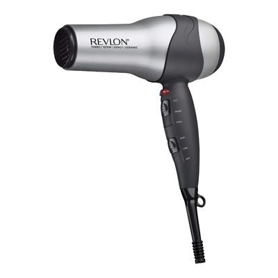 Secadora de cabello RevlonFast Flawless Drying RV473CP1 gris y negra | Envío gratis