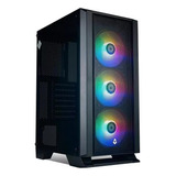 Gabinete Gamer Mancer Narok, Rgb, Mid-tower, Com 3 Fans Rgb